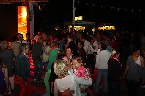 Auch am Samstag wurde gefeiert