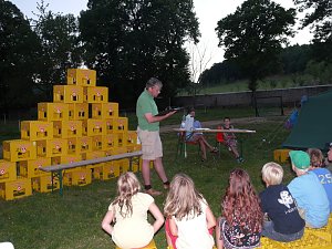 Abschlussabend des Zeltlagers der Johanniter