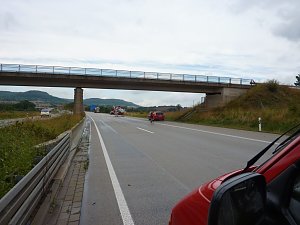 Unfall auf der A 38