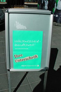 Bundestagskandidaten f&uuml;r mehr Demokratie