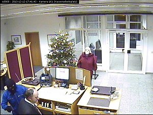 Bank&uuml;berfall in Ro&szlig;leben