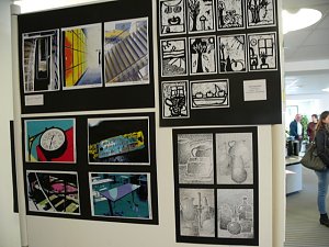 Unsere besten Arbeiten - Sch&uuml;lerausstellung in Leinefelde