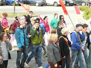 Protest gegen Neonazis