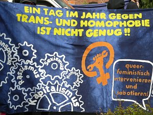 Protest gegen Neonazis