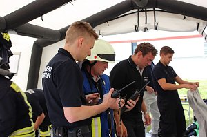Gefahrgutzug &uuml;bte: Kommunikationswege werden getestet