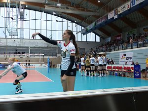 Volleyball in der Wiedigsburghalle