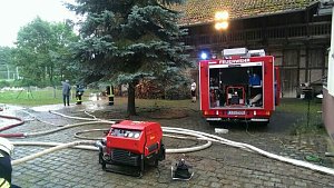 Unwetter in Niederorschel