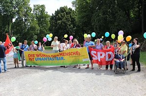 Zeichen gegen Rechts gesetzt