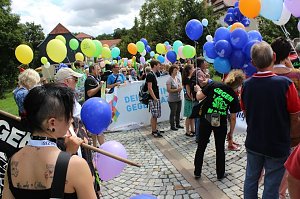 Zeichen gegen Rechts gesetzt