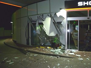 Tankstelle verw&uuml;stet