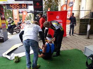 Zieleinlauf beim ICAN