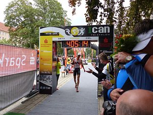Zieleinlauf beim ICAN
