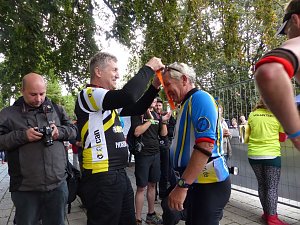 Zieleinlauf beim ICAN