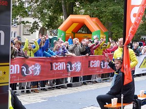 Zieleinlauf beim ICAN