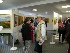 Er&ouml;ffnung der Ausstellung "Wege"
