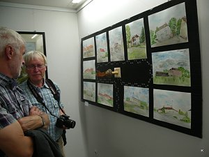 Er&ouml;ffnung der Ausstellung "Wege"