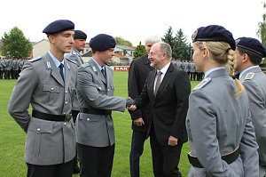 Vereidigung in der Patengemeinde