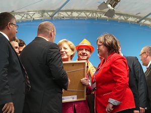 Angela Merkel in Leinefelde