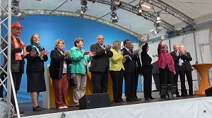 Angela Merkel in Leinefelde
