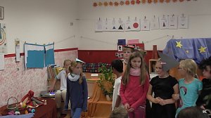 Geburtstagsfeier in der Montessorischule