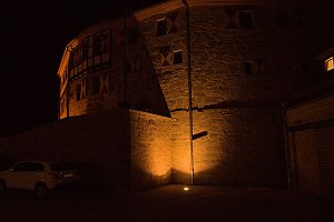 Auf der Burg ging die "Post" ab