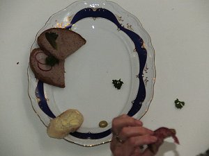 Gäßlein in Großbodunger Kircher