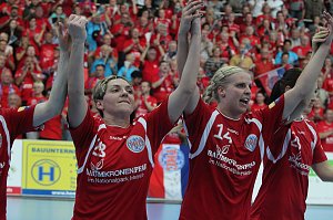 THC gewinnt erstes Champion League Spiel klar mit 33:20