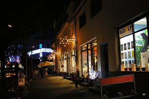 Lichterfest in der Bahnhofstra&szlig;e Leinefelde