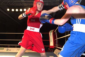 Boxnacht in der Ballspielhalle in Nordhausen