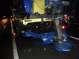 Unfall auf der Autobahn
