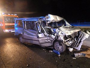 Unfall auf der Autobahn