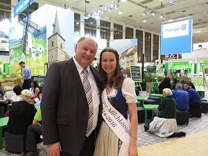 Empfang in der Th&uuml;ringen-Halle