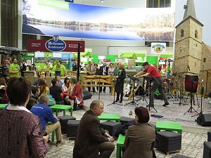 Empfang in der Th&uuml;ringen-Halle