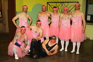 8. M&auml;nnerballettwettbewerb des BCC im Bleicher&ouml;der Kulturhaus