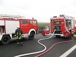 Auto ausgebrannt