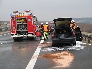Auto ausgebrannt