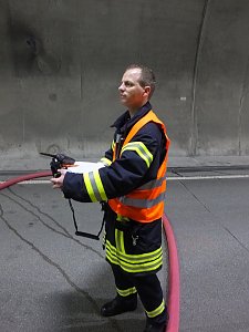 Gro&szlig;&uuml;bung im H&ouml;llbergtunnel