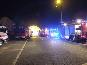 Gro&szlig;&uuml;bung im H&ouml;llbergtunnel