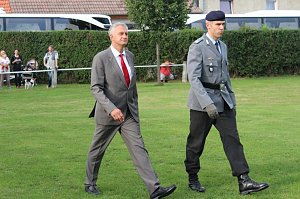 Feierliche Vereidigung in Berka