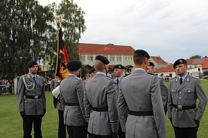 Feierliche Vereidigung in Berka