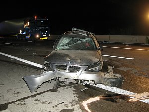 T&ouml;dlicher Unfall auf der Autobahn A 4