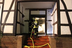 Brand in Bischhagen