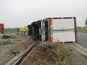Leitplanke durchbrochen