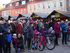 Warten auf die gef&uuml;llten Stiefel