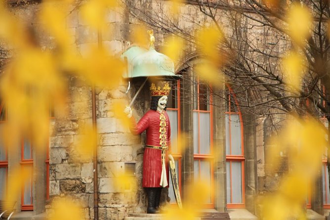 Eichsfelder Sternsinger zum Empfang in der Staatskanzlei