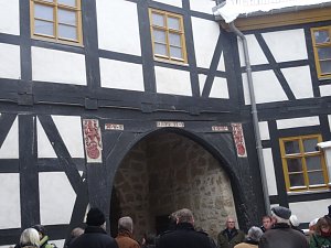Richtfest auf Burg Scharfenstein