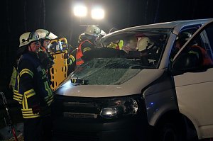 Unfall auf der A38