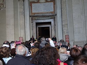 Pater Pio Gebetsgruppen beim Papst in Rom