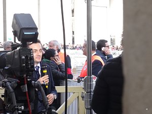Pater Pio Gebetsgruppen beim Papst in Rom