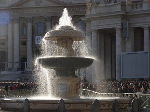Pater Pio Gebetsgruppen beim Papst in Rom